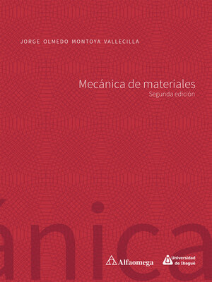 cover image of Mecánica de materiales